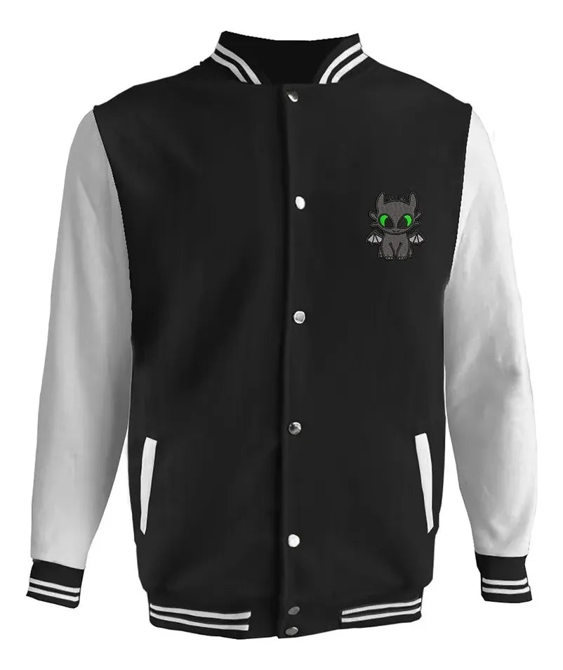 Sudadera Chamarra Universitaria Chimuelo Entrena Tu Dragón
