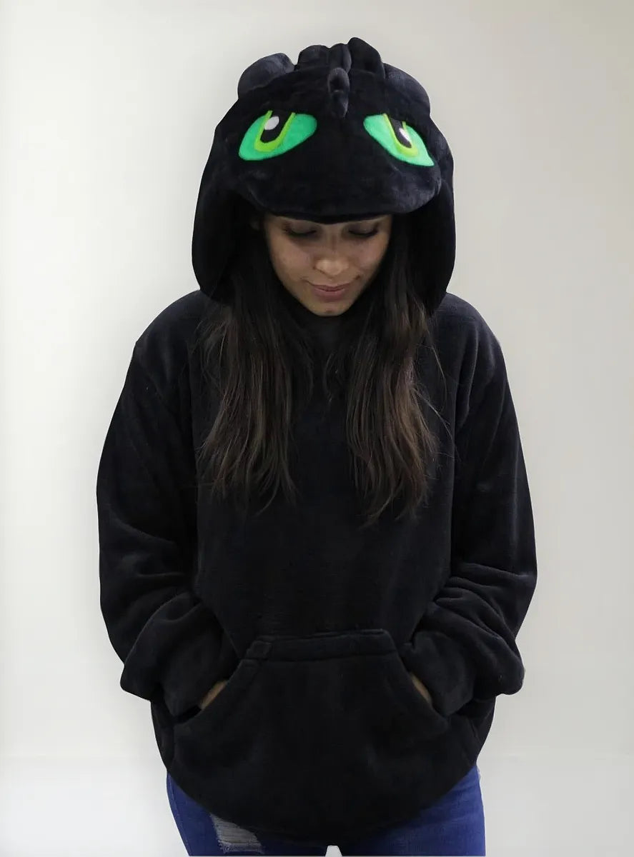 Sudadera Suerter Kawaii Kigurumis Dragon Chimuelo Y Furia